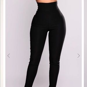 Fashion nova high waist stretch pants